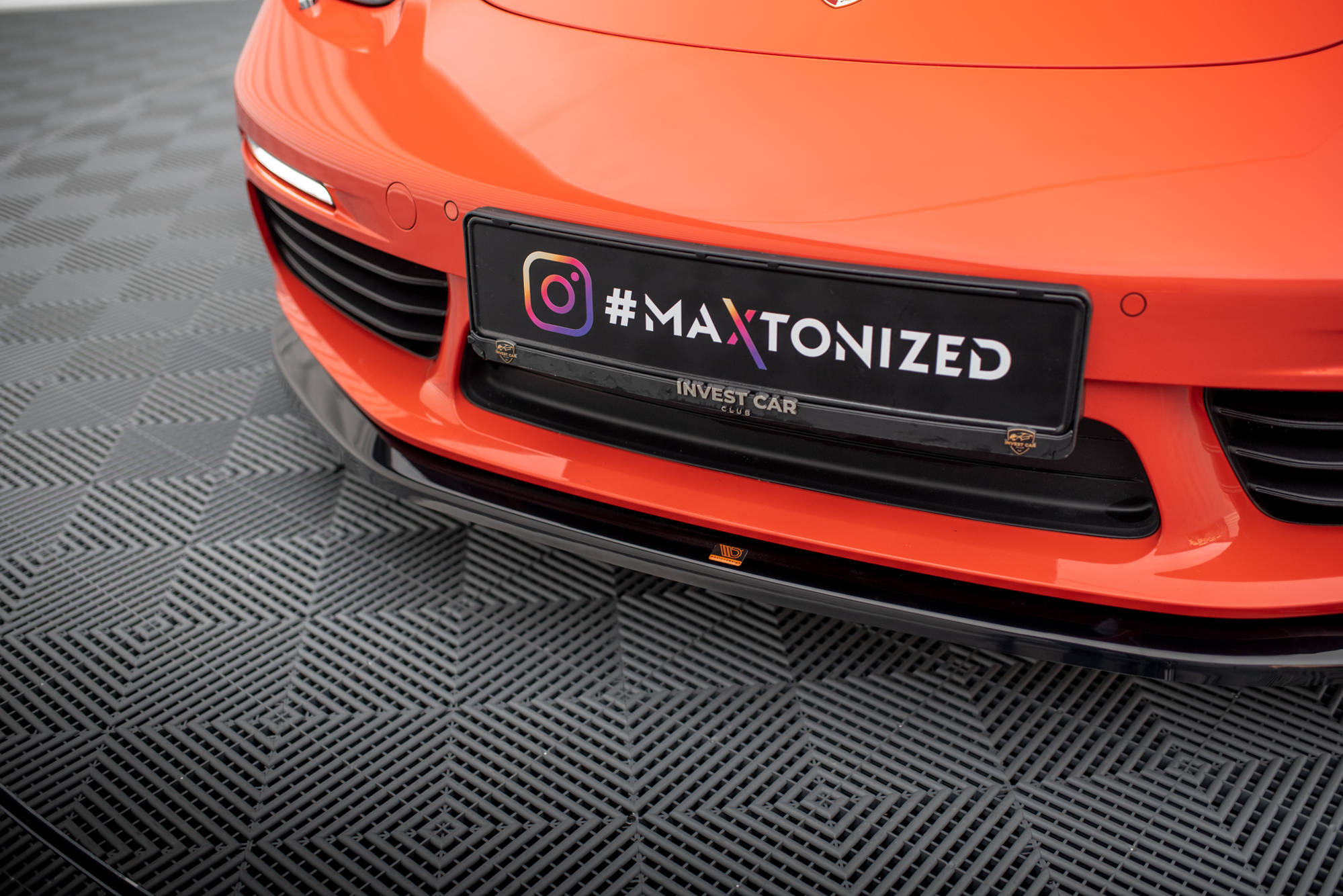 Front Splitter V.2 Porsche 718 Cayman 982c - 4