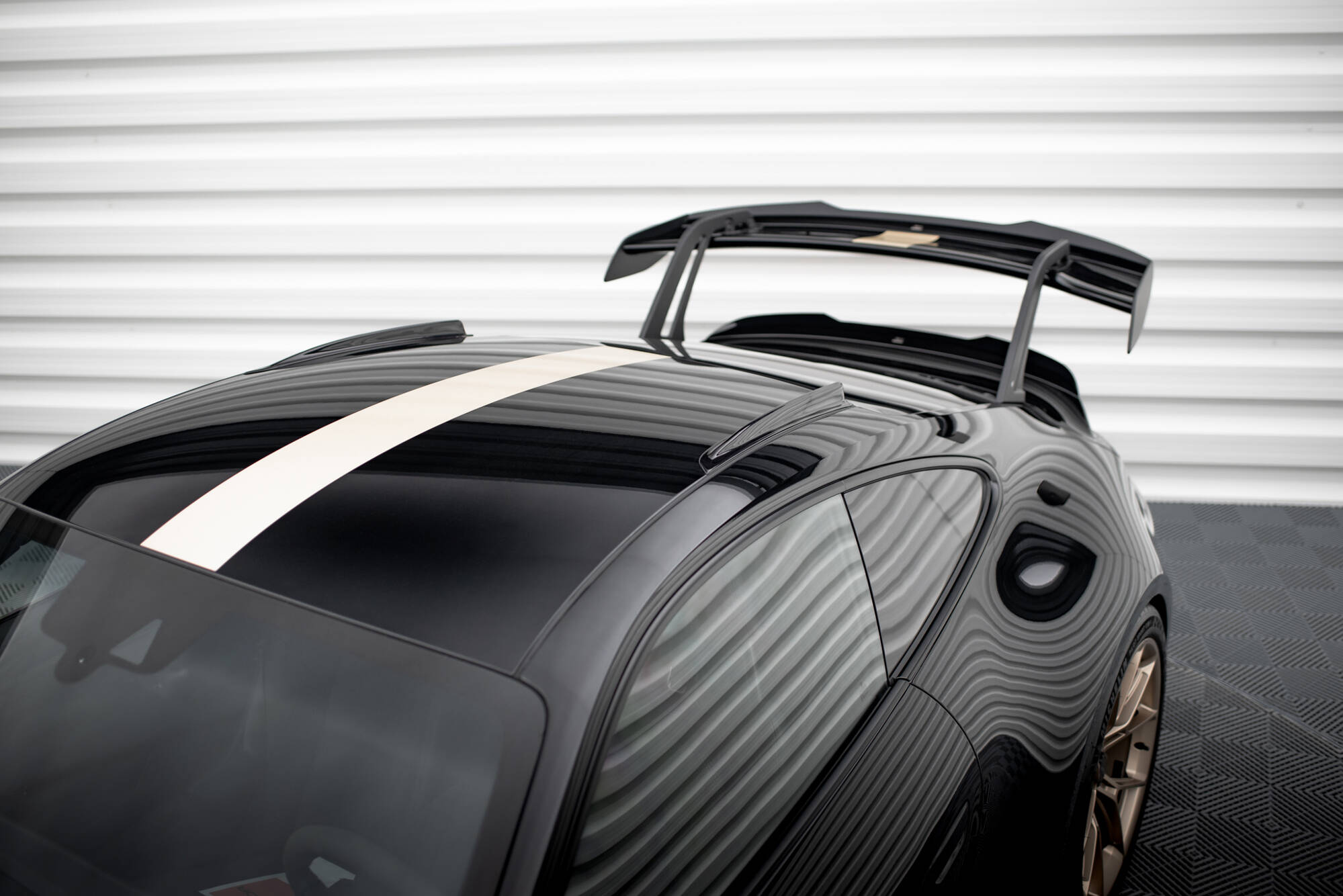 Short Roof Rails Porsche 911 992 GT3 - 5