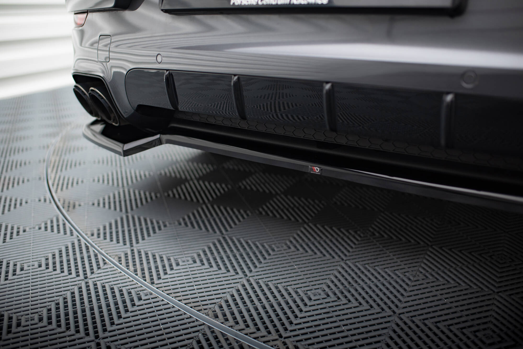 Rear Splitter Porsche Cayenne SUV / Coupe Mk3 Facelift - 6
