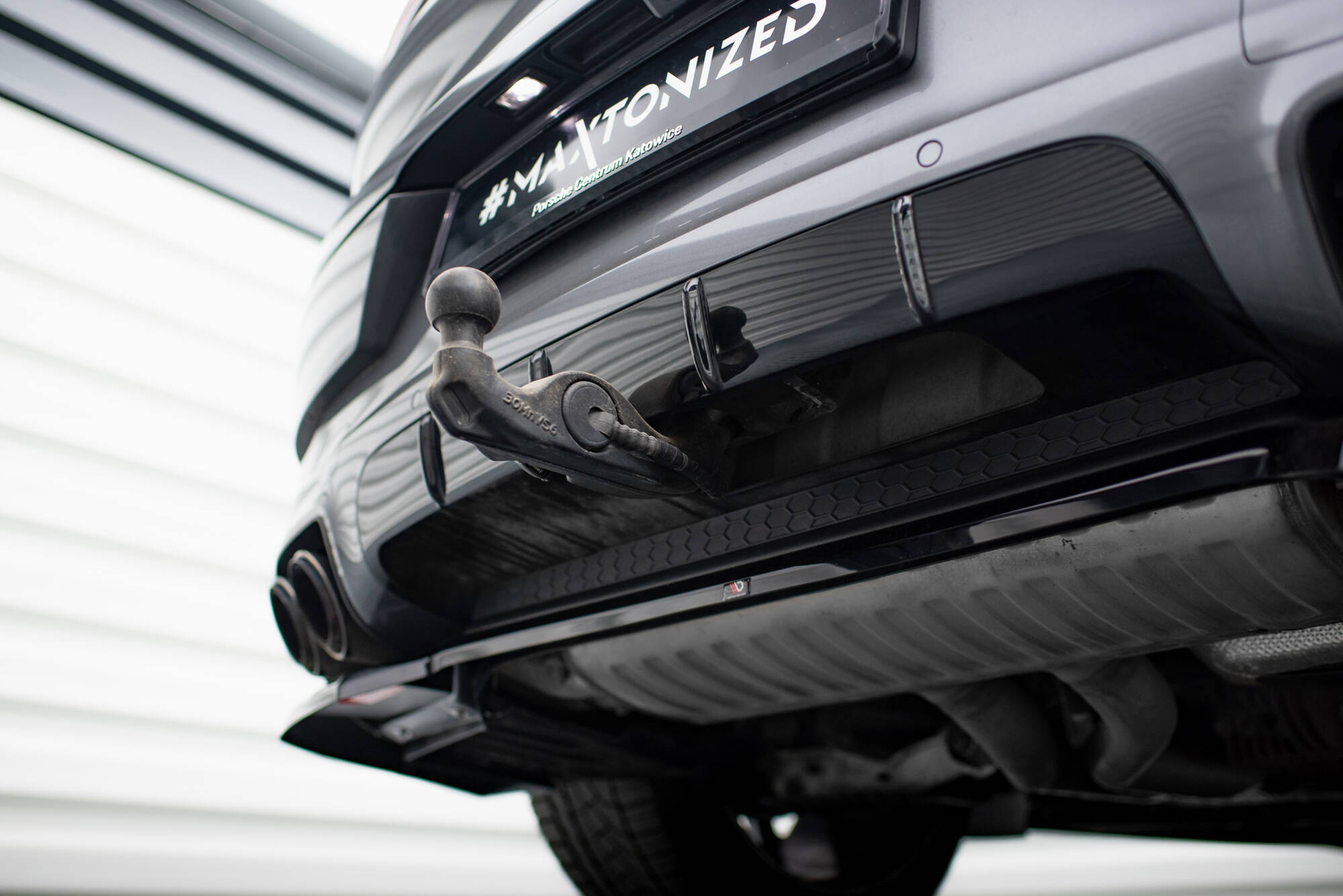 Rear Splitter Porsche Cayenne SUV / Coupe Mk3 Facelift - 3