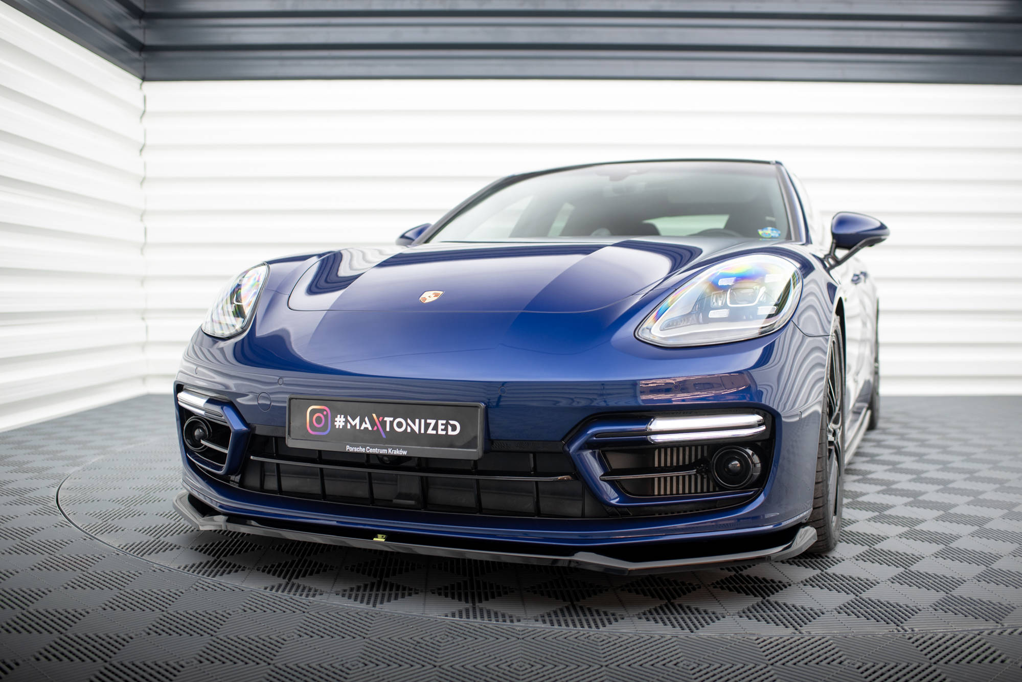 Front Splitter V.1 Porsche Panamera E-Hybrid 971 Facelift - 4