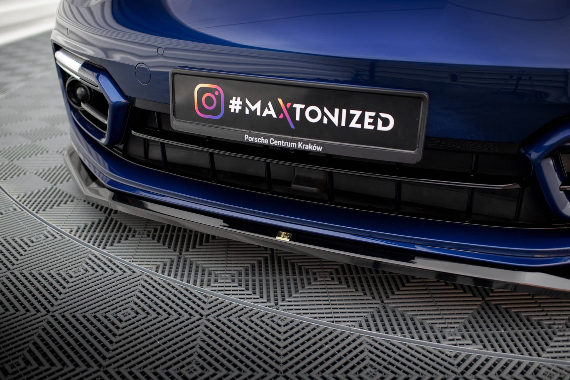Front Splitter V.1 Porsche Panamera E-Hybrid 971 Facelift - 3