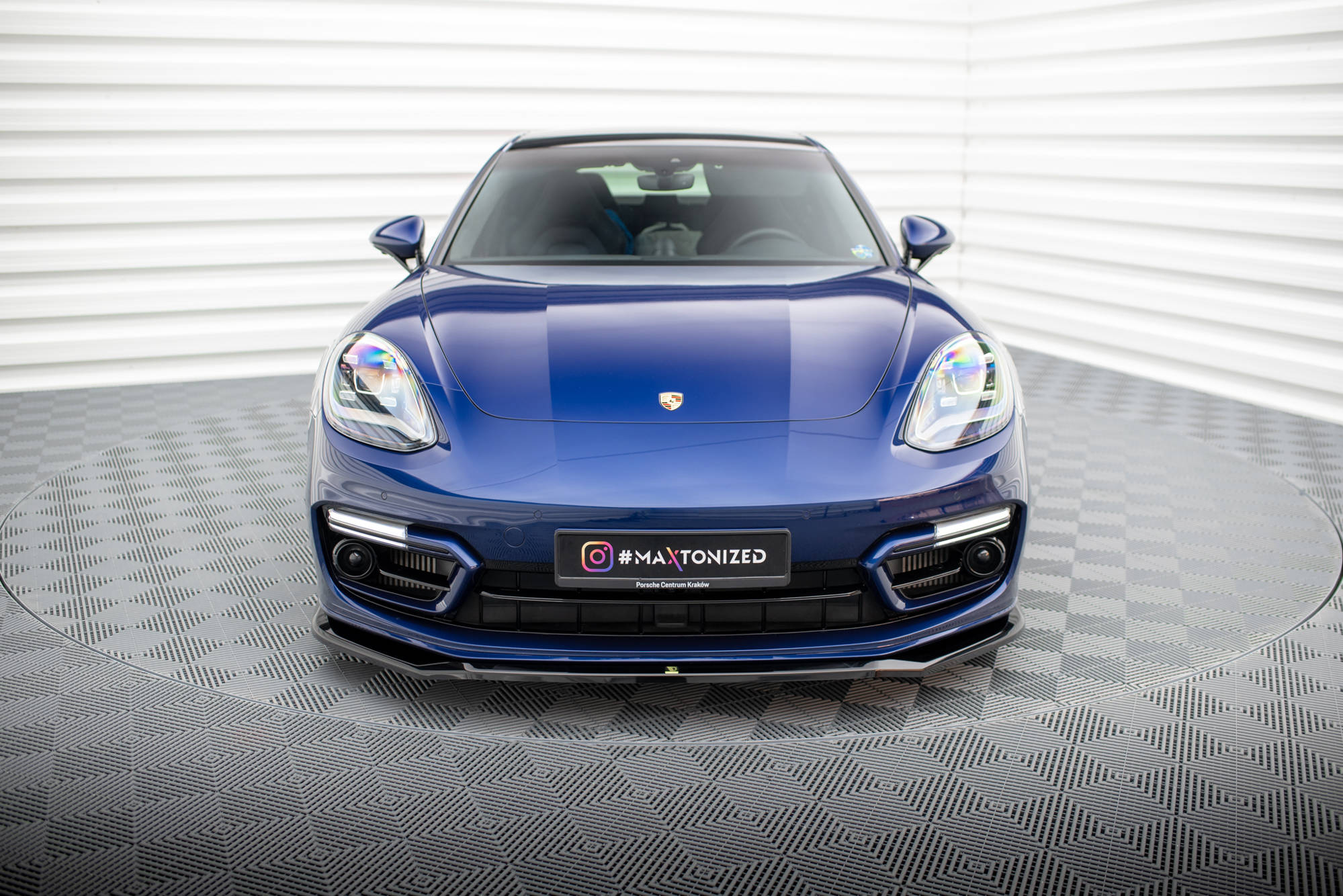 Front Splitter V.1 Porsche Panamera E-Hybrid 971 Facelift - 2