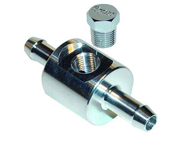 FUEL GAUGE ADAPTOR IN ALUMINIUM