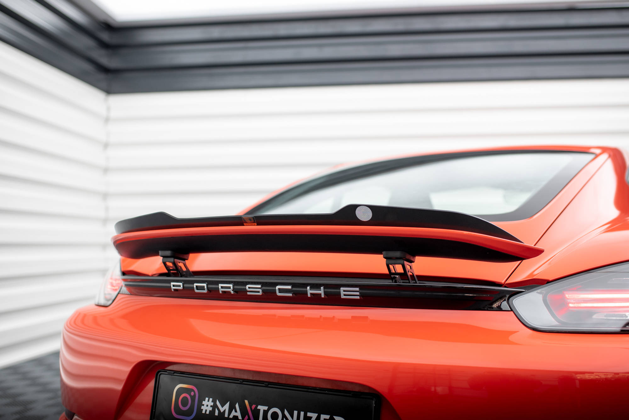 Spoiler CAP Porsche 718 Cayman 982c - 2