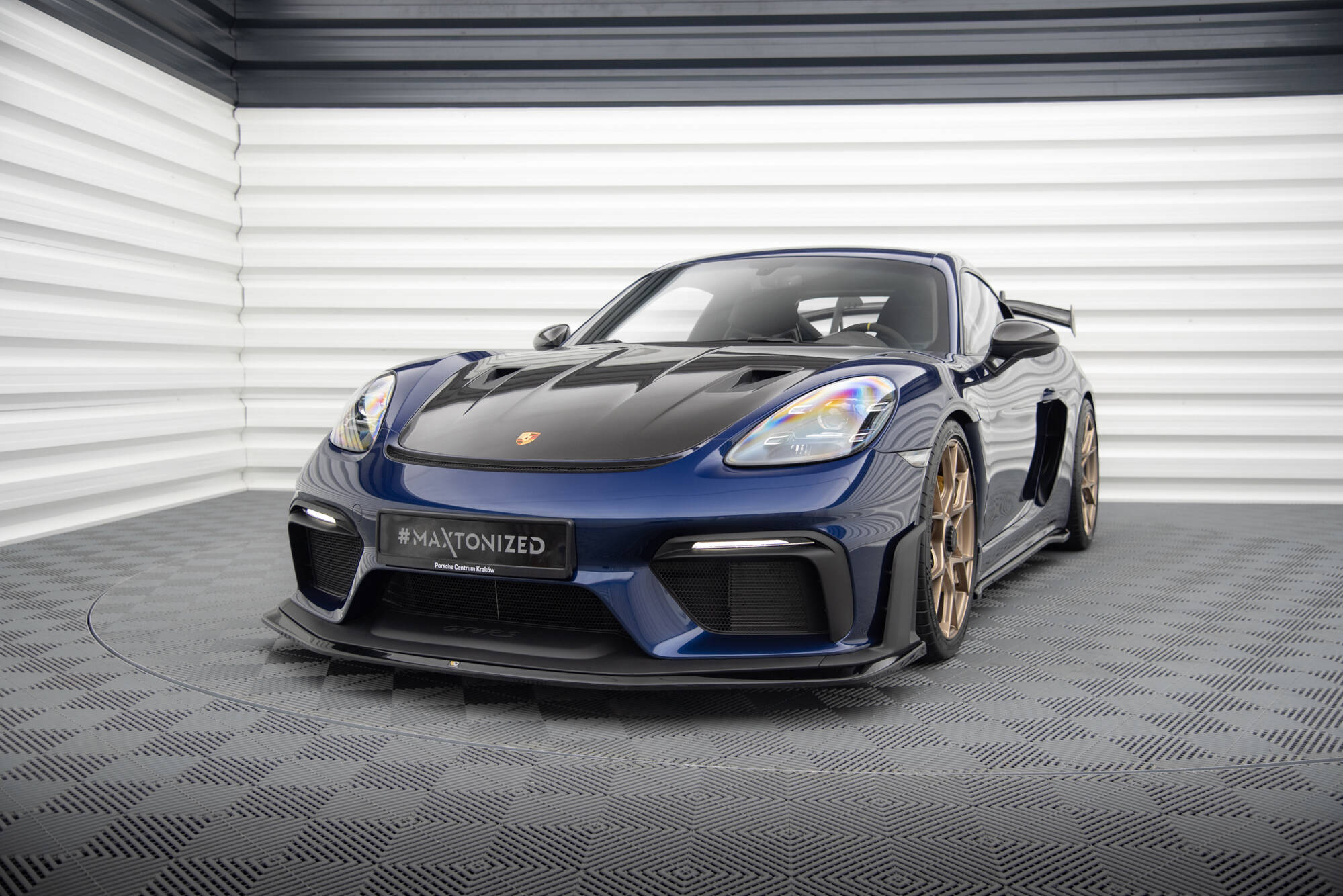 Front Splitter Porsche 718 Cayman GT4 RS 982c - 3