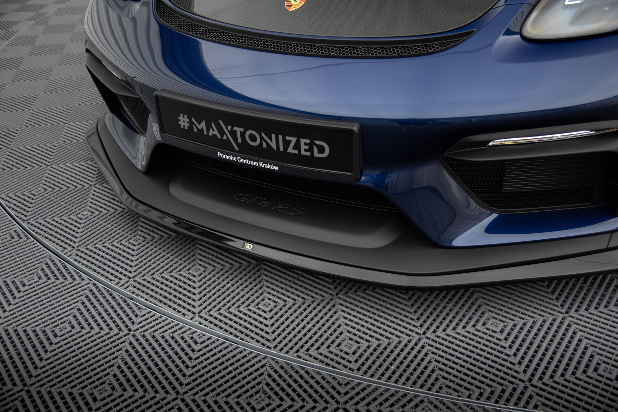 Front Splitter Porsche 718 Cayman GT4 RS 982c - 4