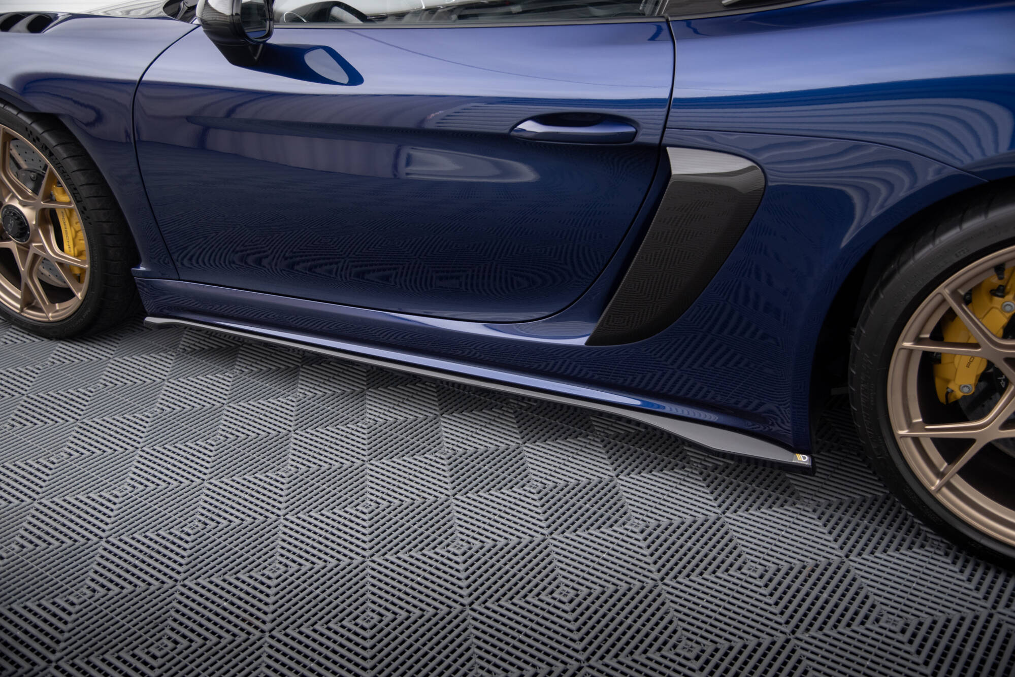 Side Skirts Diffusers Porsche 718 Cayman GT4 RS 982c - 3