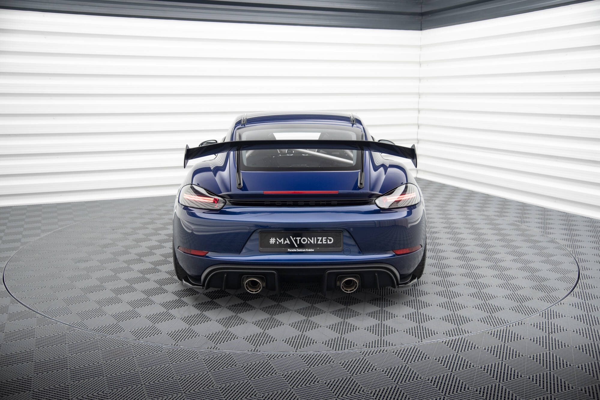 Rear Side Splitters Porsche 718 Cayman GT4 RS 982c - 4