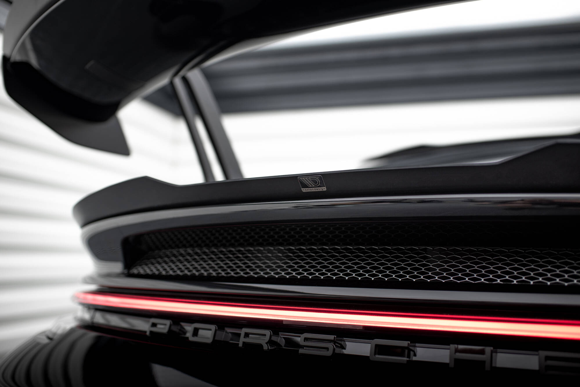 Lower Spoiler CAP Porsche 911 992 GT3 - 3