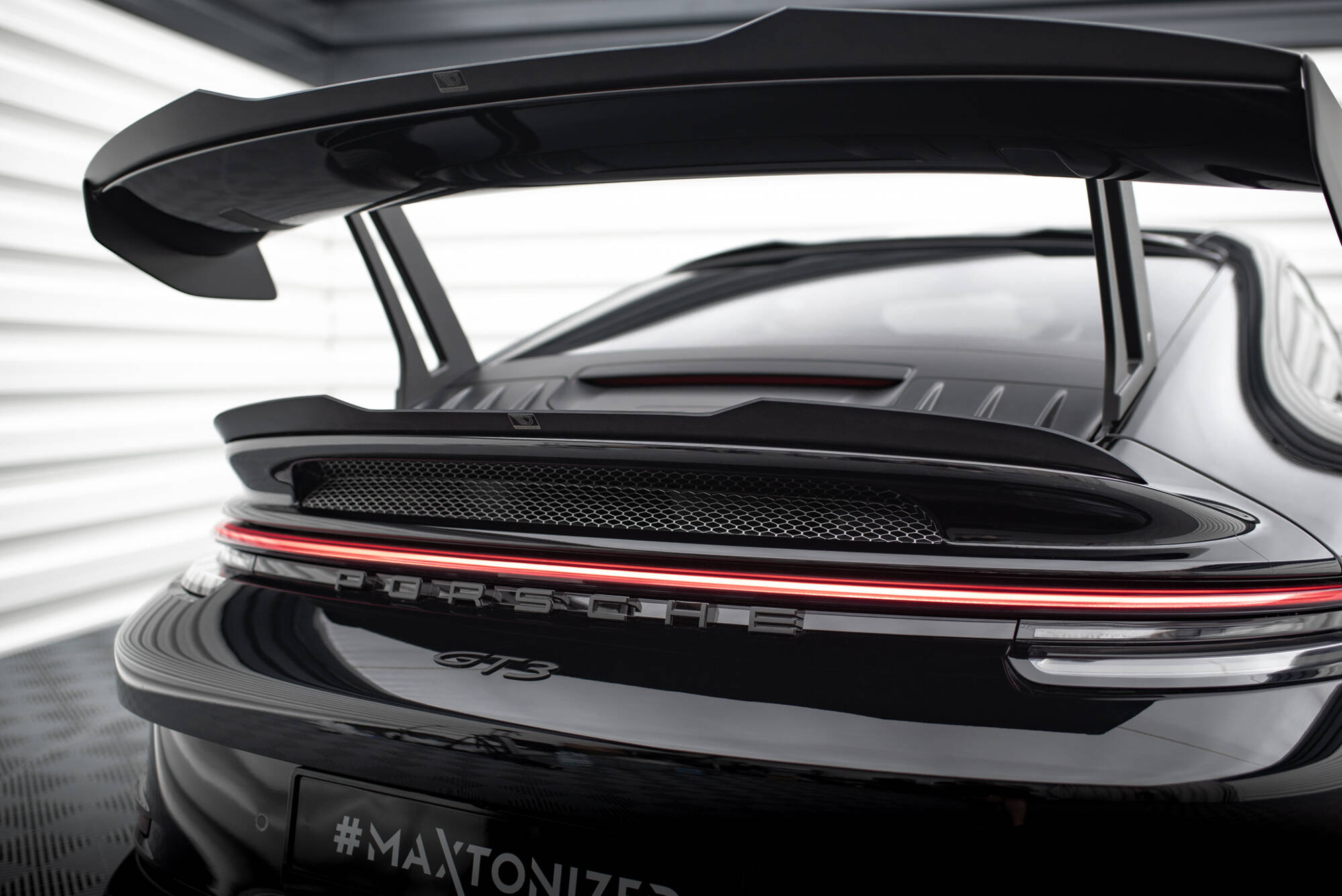 Lower Spoiler CAP Porsche 911 992 GT3 - 2