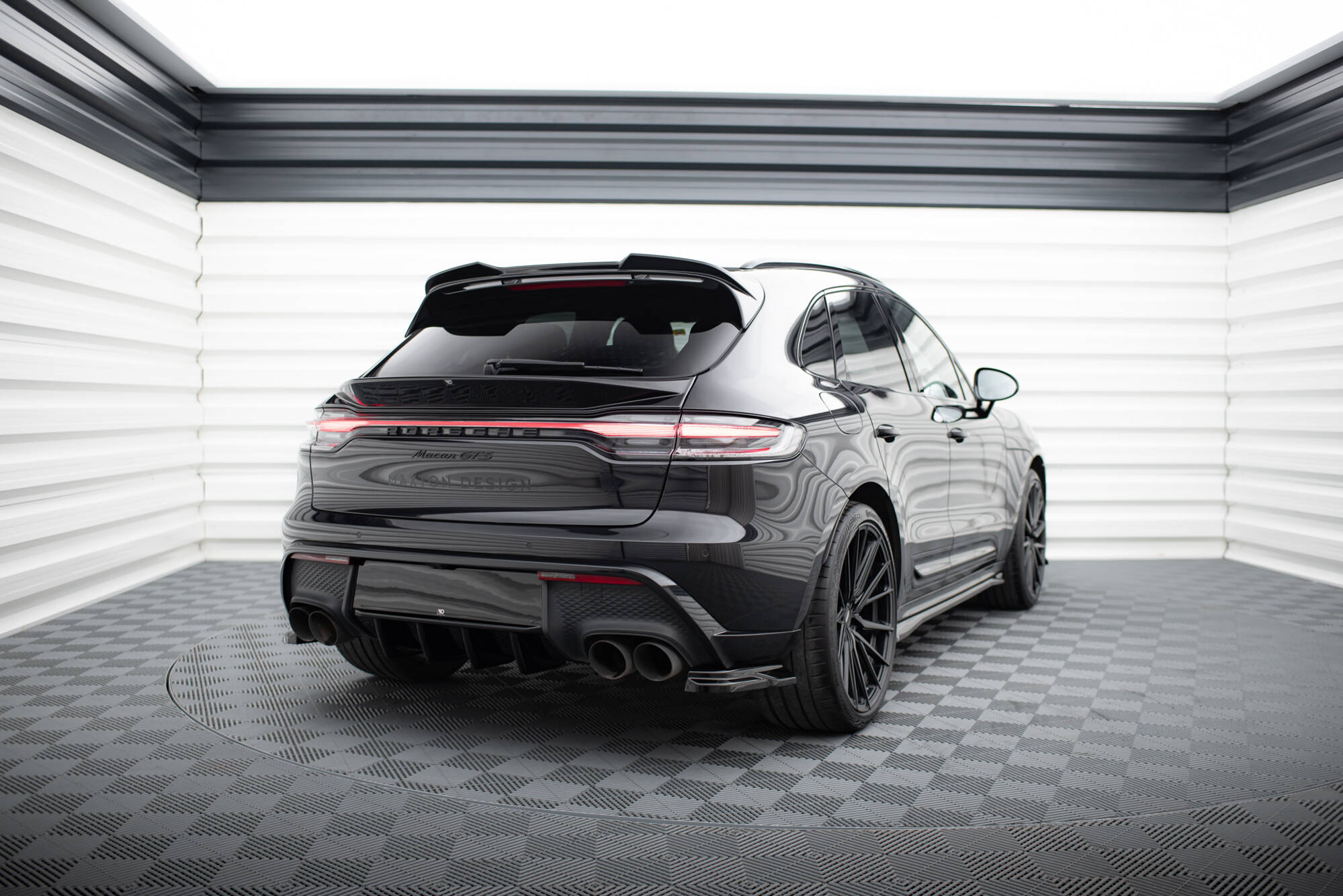 Lower Spoiler CAP 3D Porsche Macan GTS Mk1 Facelift 2 - 2