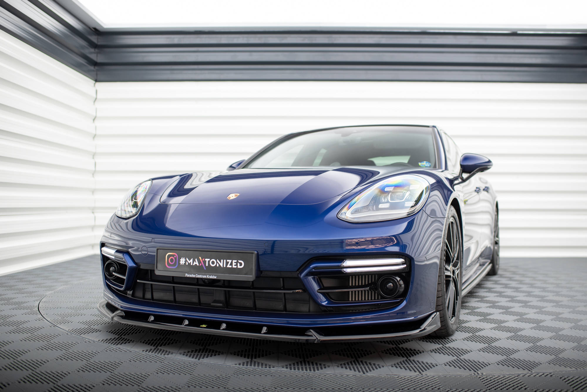 Front Splitter V.2 Porsche Panamera E-Hybrid 971 Facelift - 3