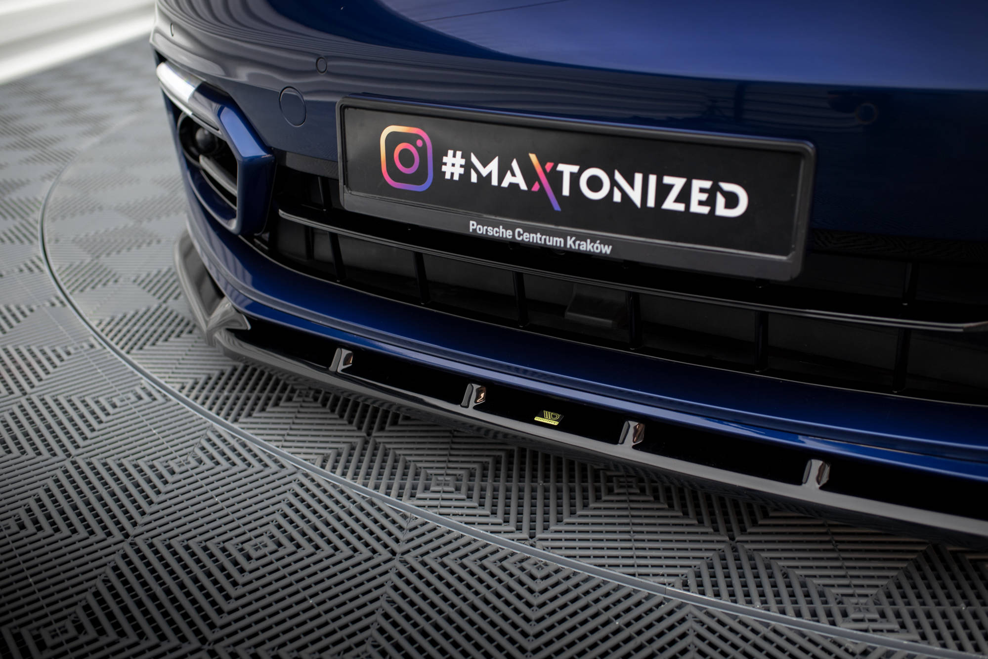 Front Splitter V.2 Porsche Panamera E-Hybrid 971 Facelift - 4