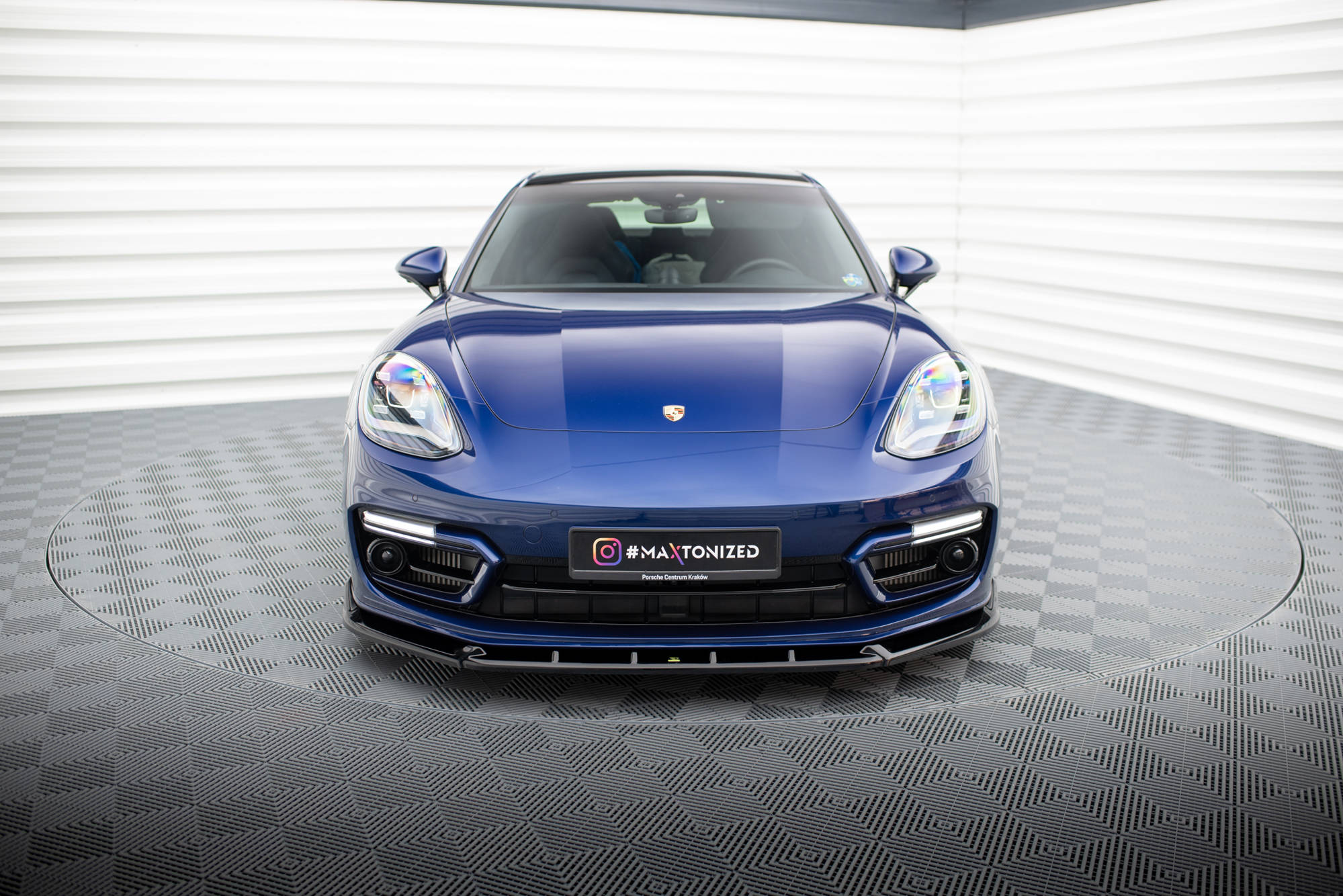 Front Splitter V.2 Porsche Panamera E-Hybrid 971 Facelift - 2
