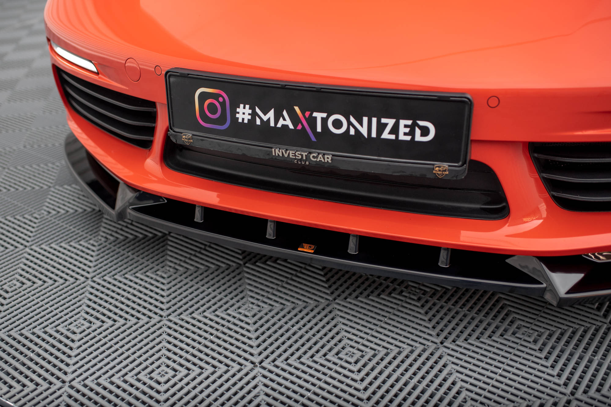 Front Splitter V.1 Porsche 718 Cayman 982c - 4