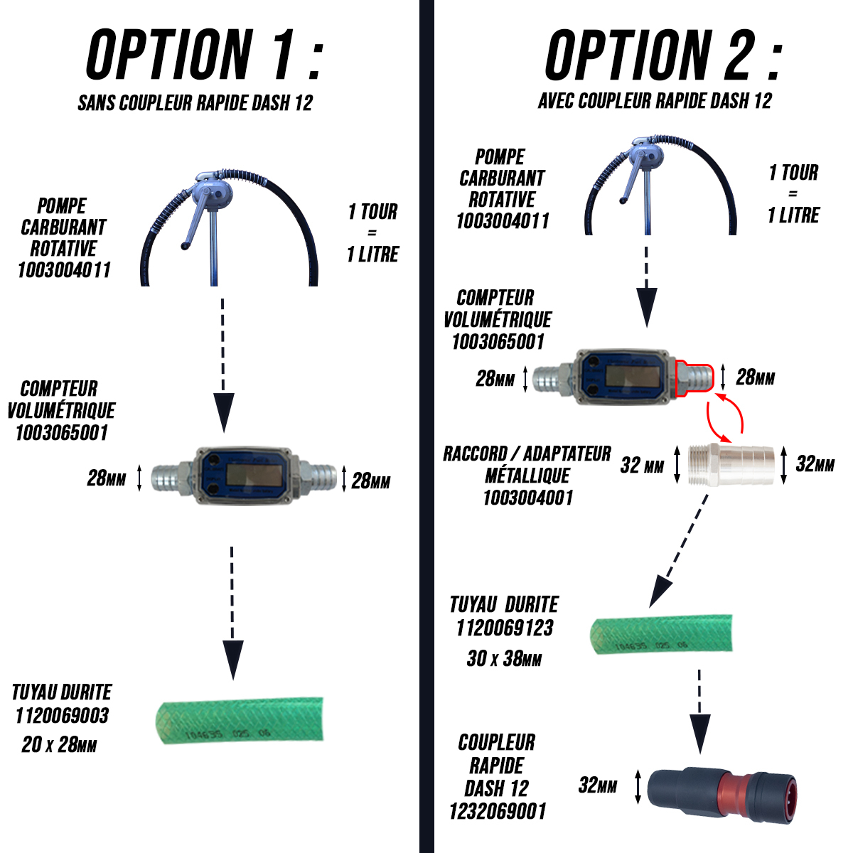FUEL TRANSPARENT HOSE DASH 12 - 2