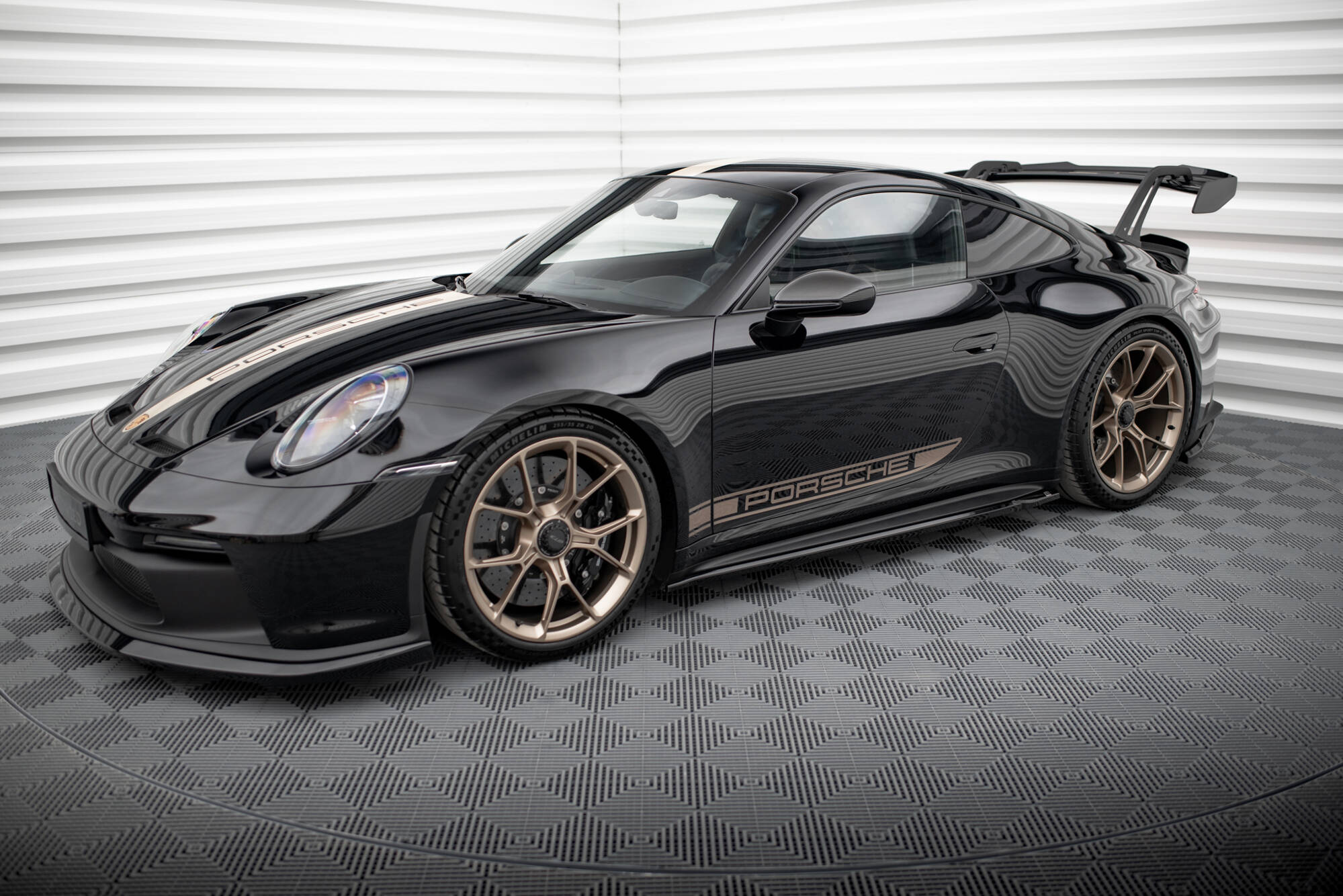 Side Skirts Diffusers Porsche 911 992 GT3 - 3