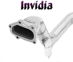 SUBARU WRX 01+ INVIDIA FRONT/DOWNPIPE (WASTEGATE SPLITTER)