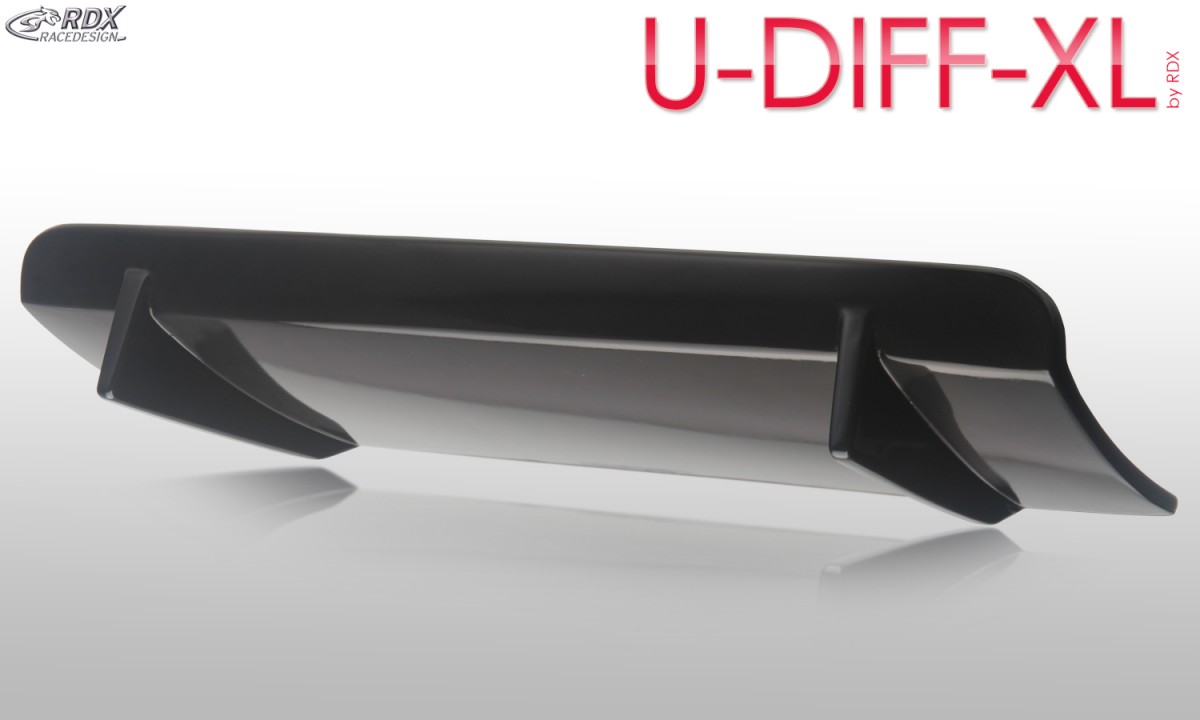 REAR DIFFUSOR U-DIFF XL (WIDE VERSION) UNIVERSAL