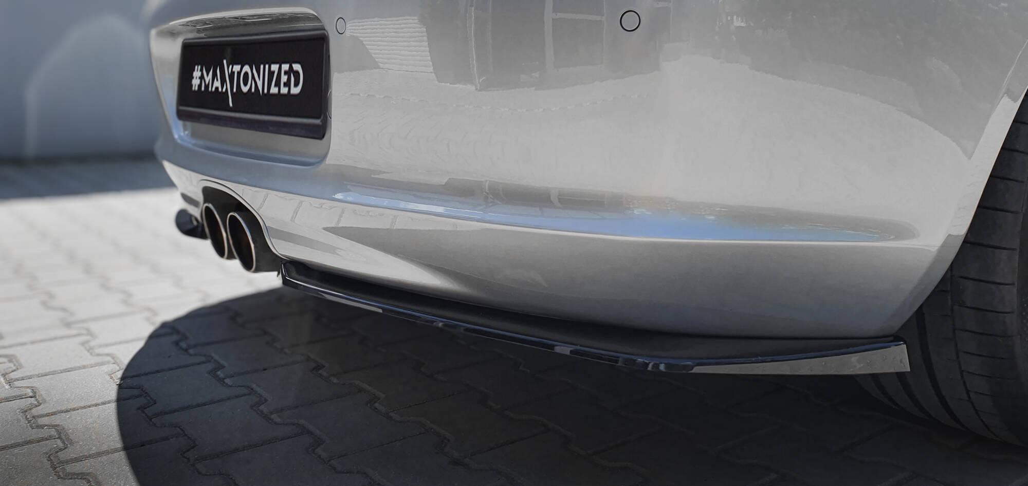 Rear Side Splitters Porsche Boxster 987 - 4