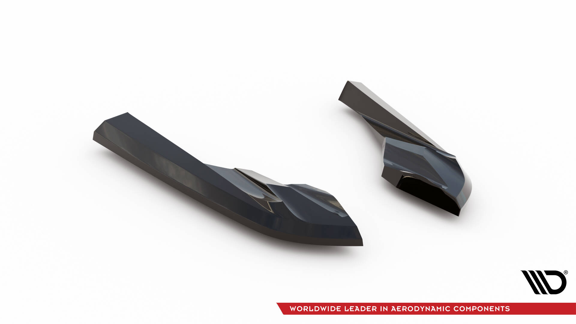 Rear Side Splitters Porsche Taycan Cross Turismo 4S - 5