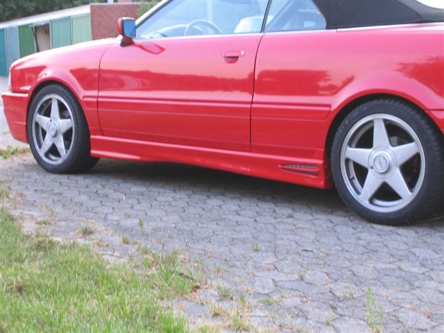 SIDESKIRTS AUDI 80-B3/B4 COUPE/CONVERTIBLE "GT4" - 4