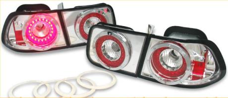 HONDA CIVIC 96-00 2D LXS-BAKLAMPOR DEPO LED KROMADE