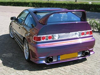 HONDA CRX 88-91 LXS-TAILLIGHTS CHROME