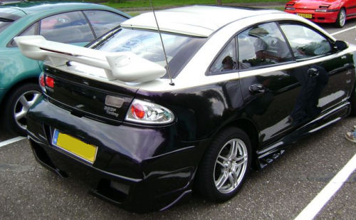 MAZDA 323 FBA 95-98 LXS-BAKLAMPOR KROMADE - 2