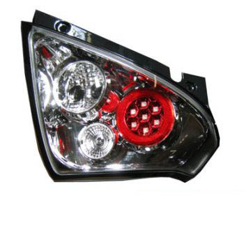 SUZUKI SWIFT 05+ LXS-TAILLIGHTS LED CHROME