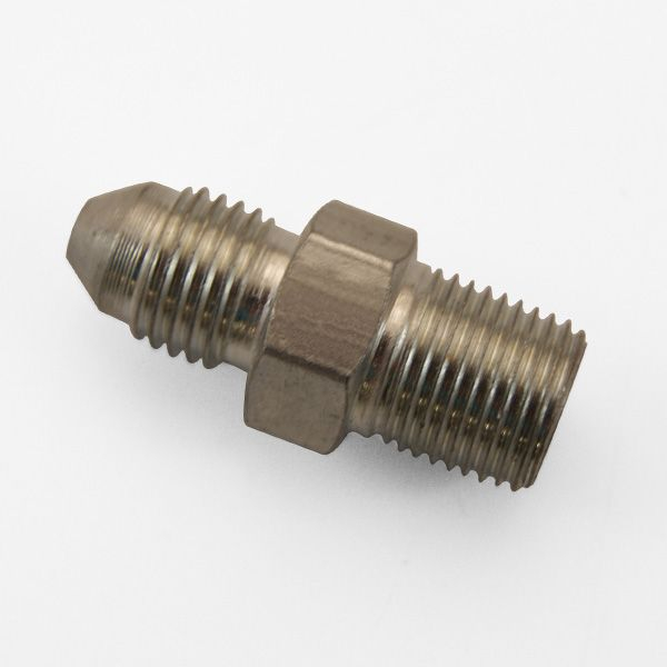 MALE TO MALE ADAPTER 7/16 JIC4 - 12X100 CONVEXE