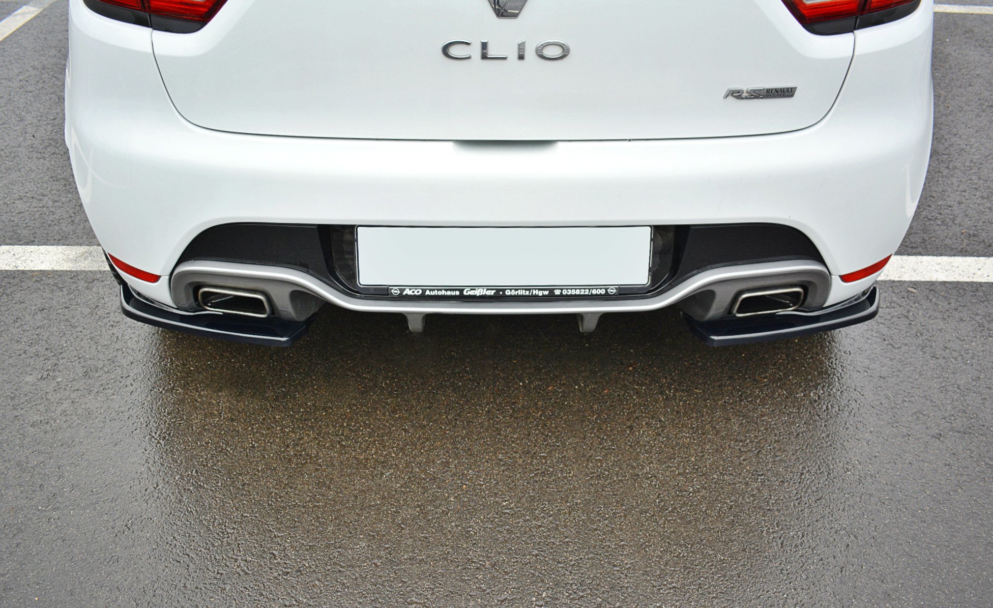 Rear Side Splitters Renault CLIO MK4 RS (2013-2019) - 3