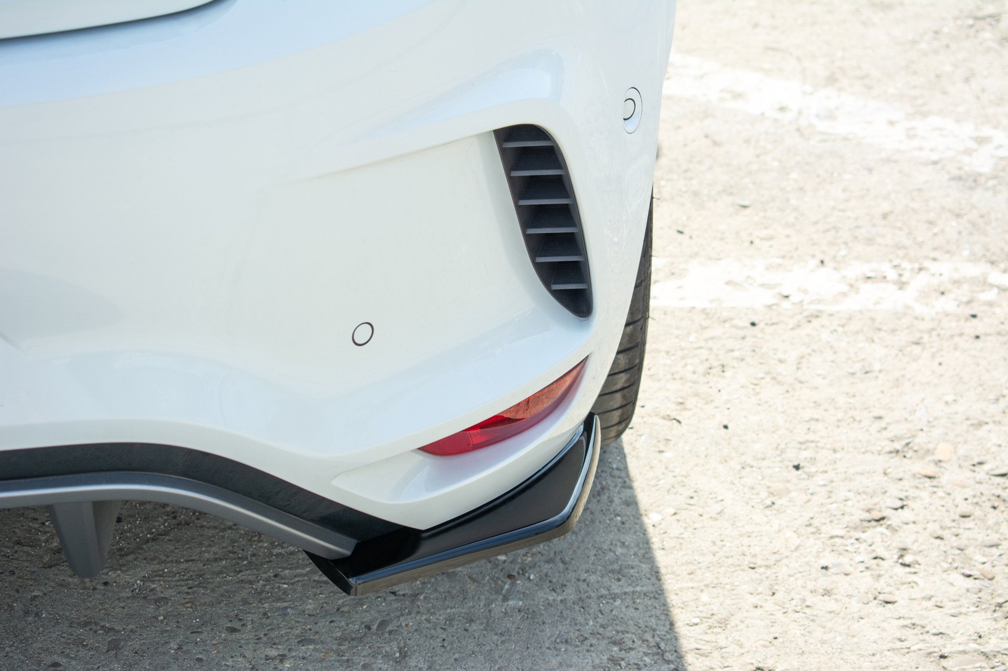 Rear Side Splitters Renault Megane MK4 RS (2018-2020) - 4