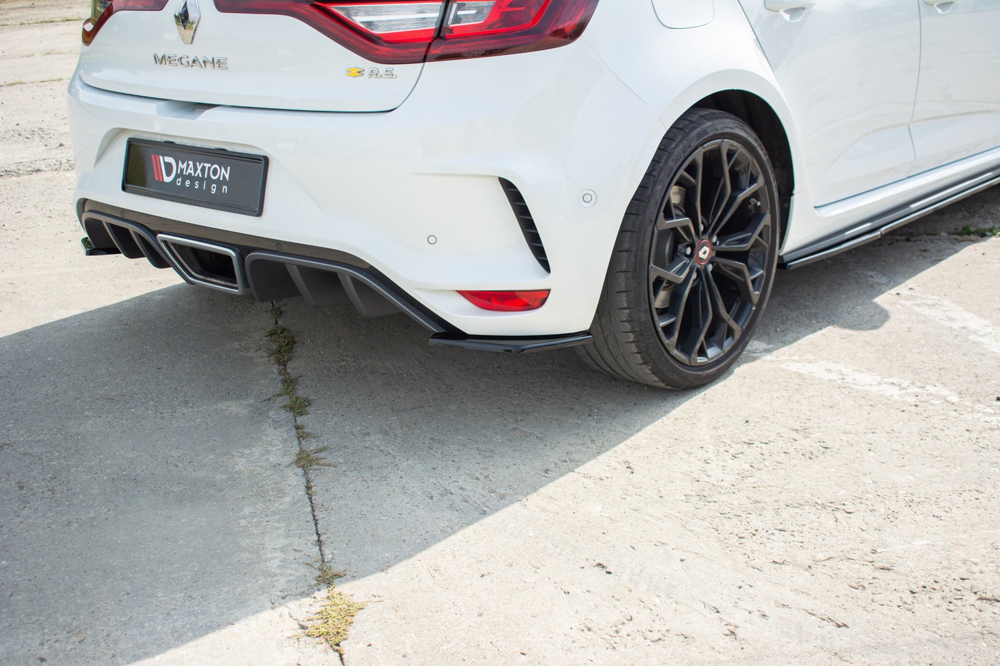 Rear Side Splitters Renault Megane MK4 RS (2018-2020) - 3