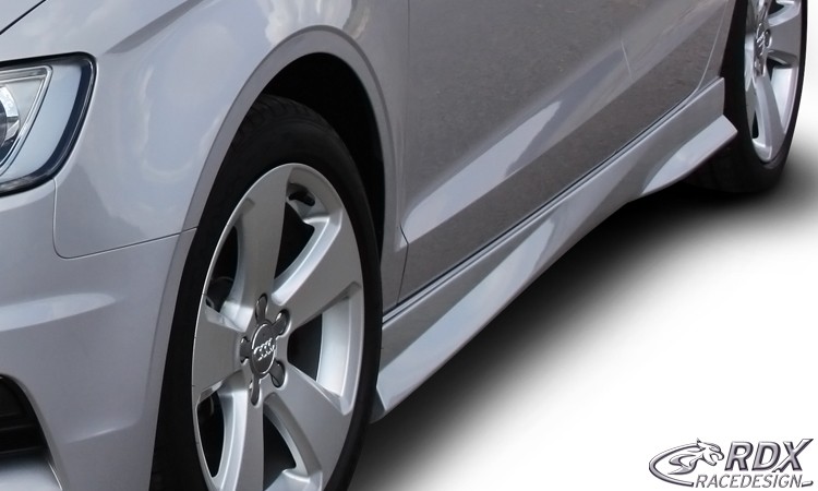 SIDESKIRTS AUDI A3 8V, 8VA SPORTBACK, 8VS SEDAN, 8V7 CONVERTIBLE "TURBO" - 3