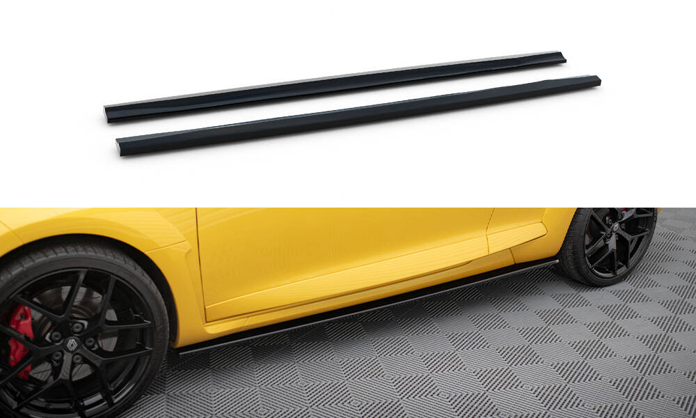 Side Skirts Diffusers Renault Megane 3 RS