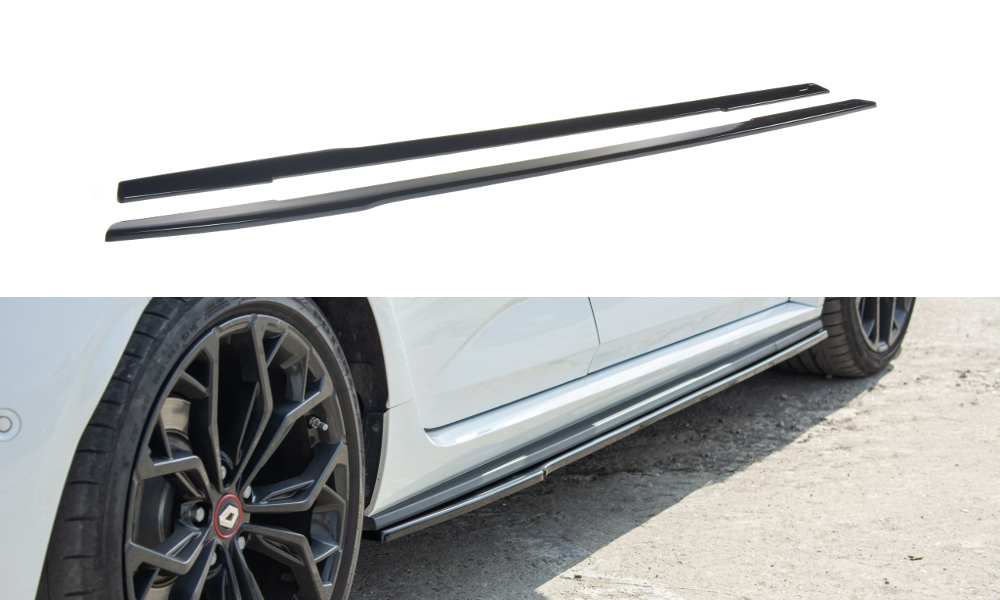 Side Skirts Diffusers Renault Megane MK4 RS (2018-2020)