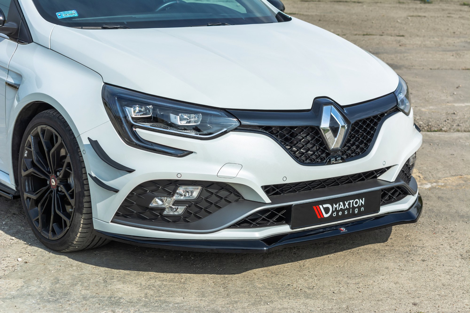 Front Splitter V.2 Renault Megane MK4 RS (2018-2020) - 2
