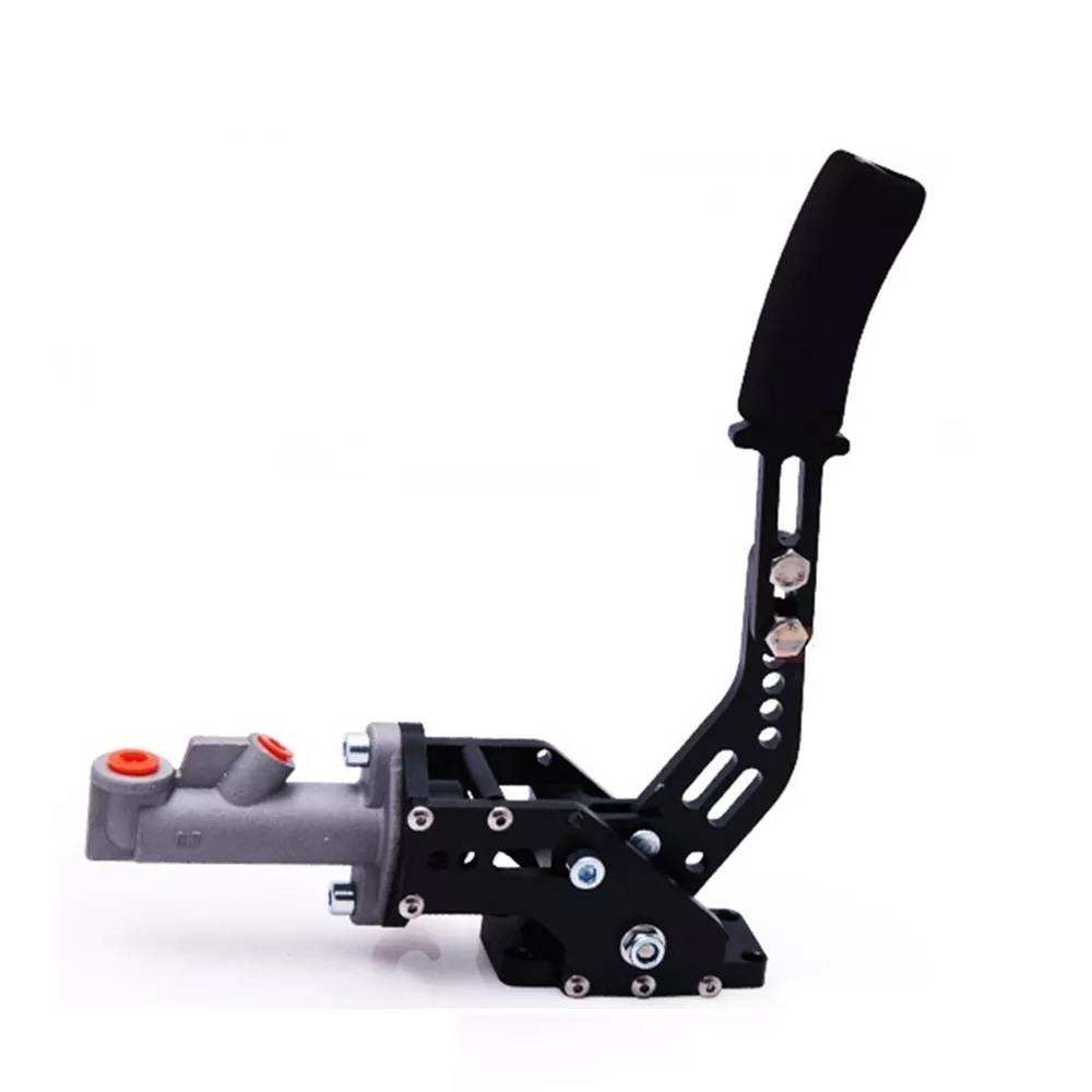 ALUMINUM ONE HYDRAULIC HANDBRAKE WITH PARKING PAWL AND 0.625 MASTER CYLINDER - 3