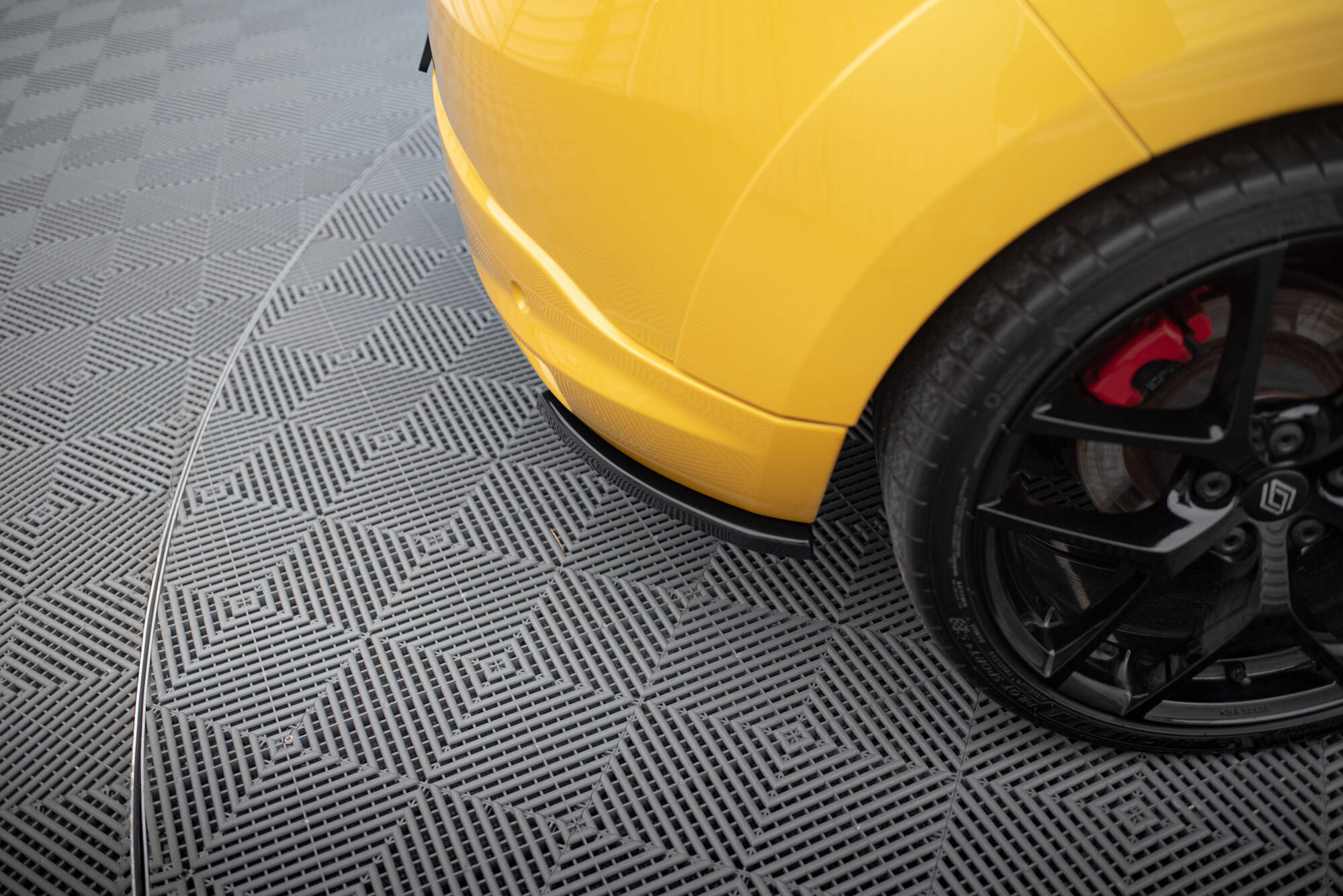 Rear Side Splitters Renault Megane 3 RS - 5