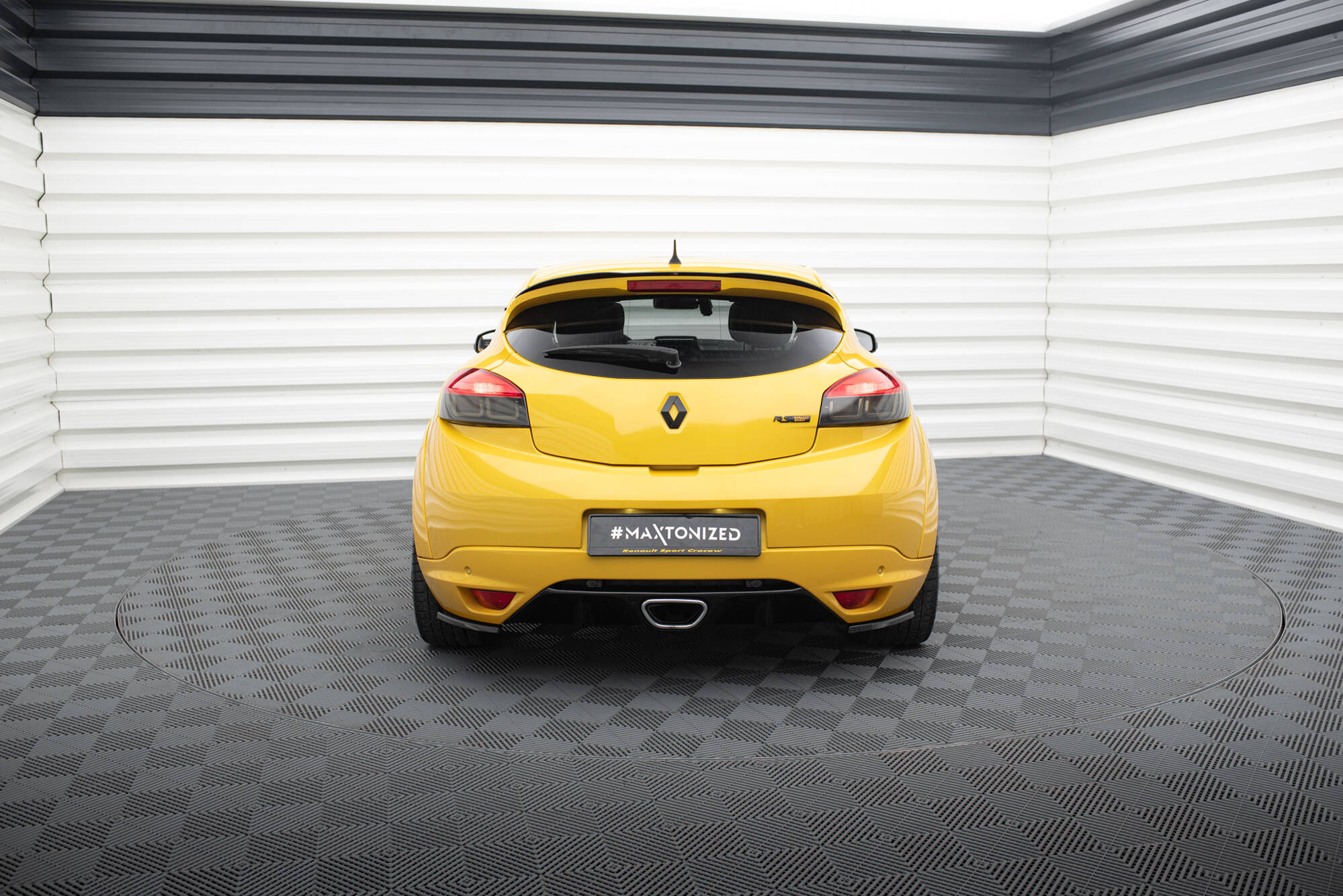Rear Side Splitters Renault Megane 3 RS - 2
