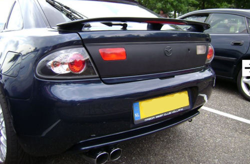 MAZDA 323 FBA 95-98 LXS-TAILLIGHTS JDM BLACK - 3