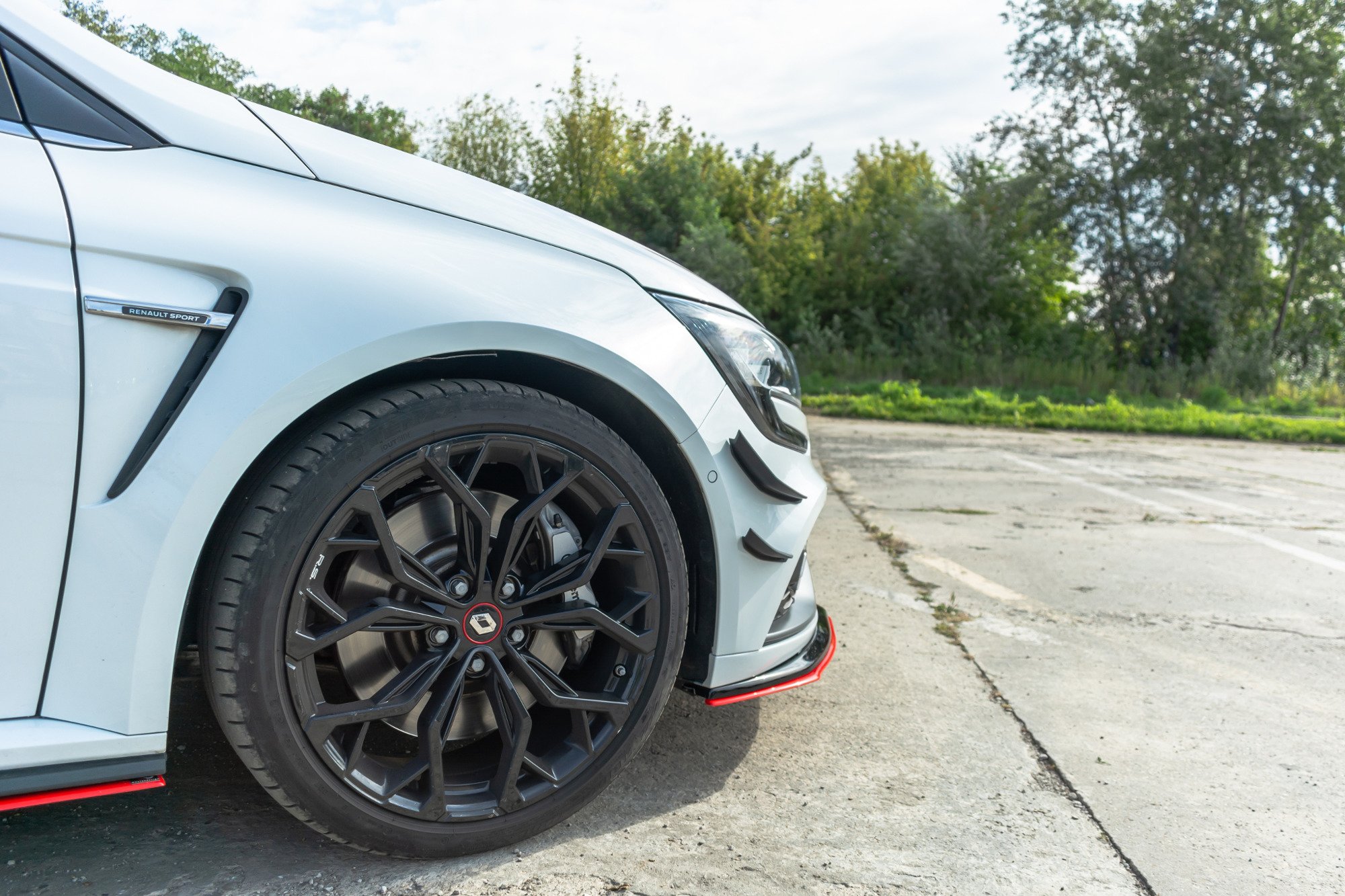 Front Bumper Wings (Canards) Renault Megane MK4 RS (2018-2020) - 3
