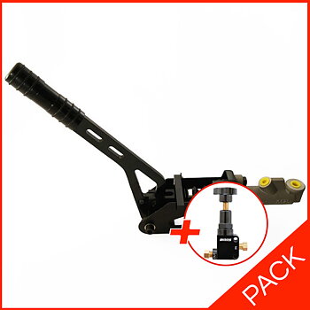ALUMINUM HYDRAULIC HANDBRAKE PACK (HANDBRAKE + MASTER CYLINDER + LIMITER)