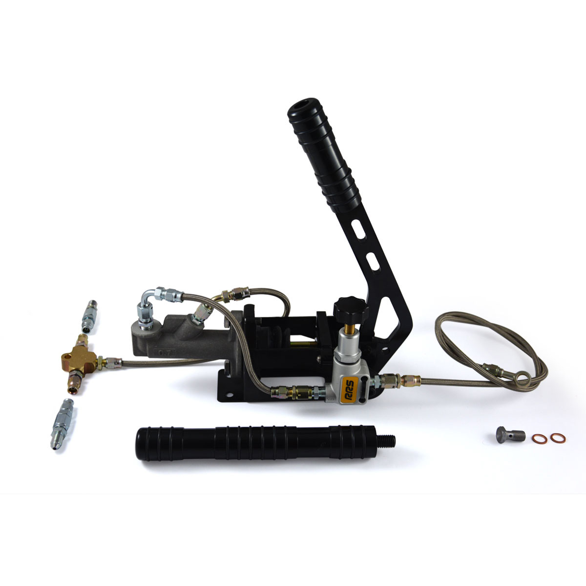 HANDBRAKE BRAKING PACK WITH LATERAL FLOW OF FLUID TO THE CALIPERS - 2