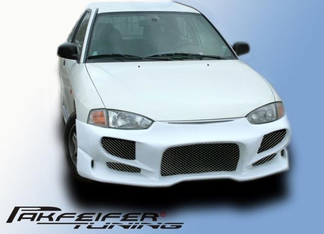 MITSUBISHI COLT CJ1 97-02 PAKFEIFER FRÄMRE STÖTFÅNGARE US-2
