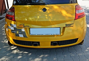 Rear Splitter Renault Megane II RS