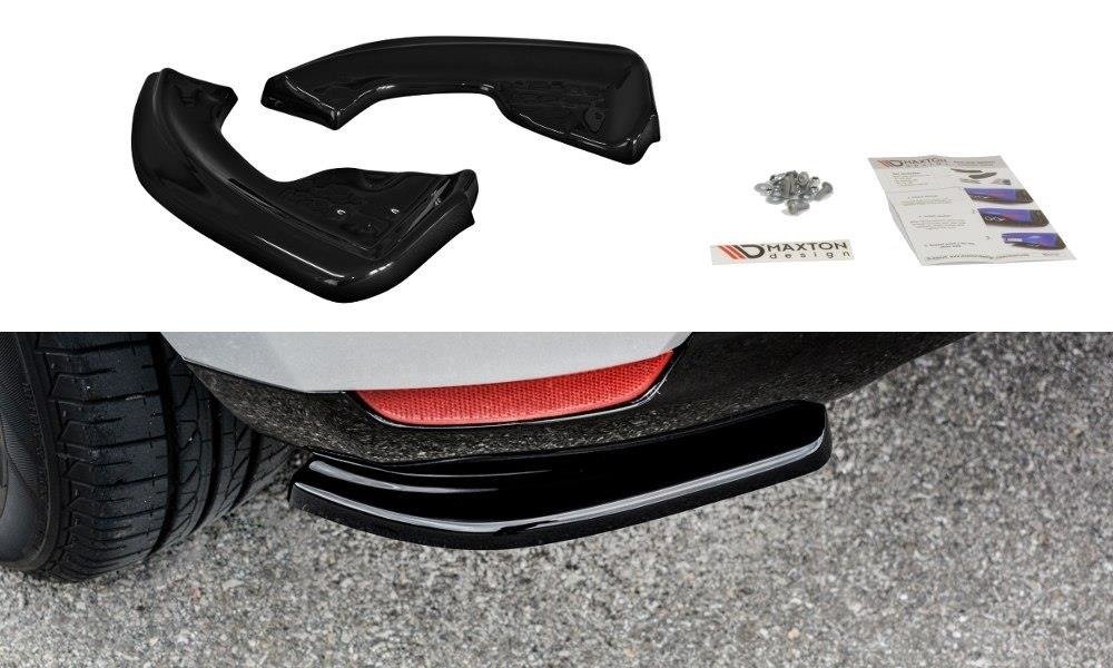 Rear Side Splitters Renault CLIO MK4 Standard (2012-2016)