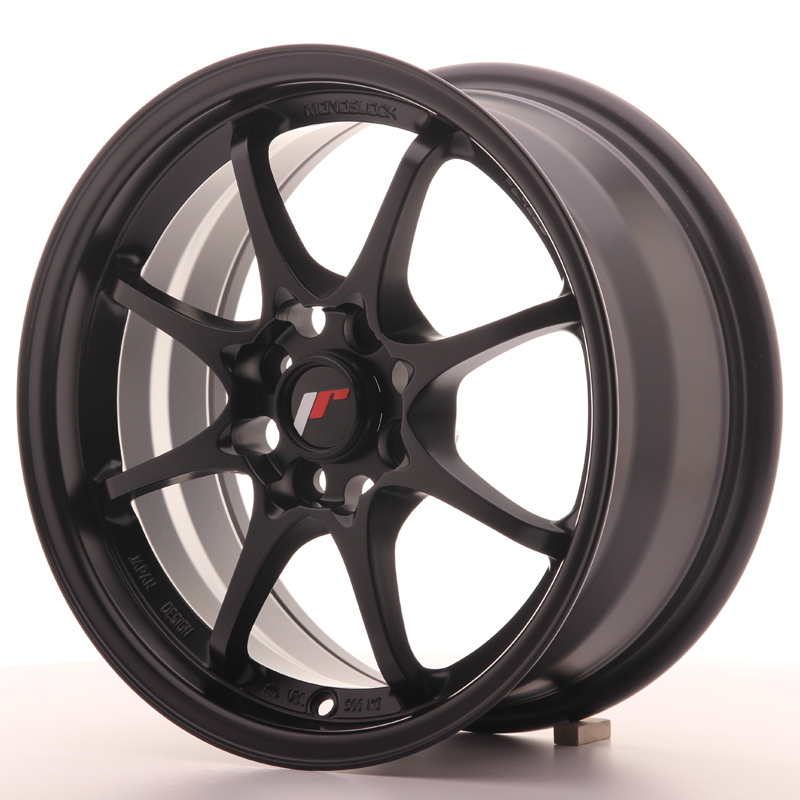 JAPAN RACING JR5 15X7 ET35 4X100 MATTBLACK